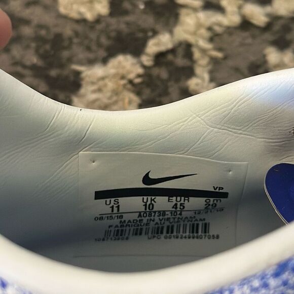 Nike Phantom Venom Soccer Cleats Blue Men’s Size 11 - Picture 12 of 12